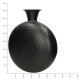 Βάζο Μαύρο Μέταλλο 34x12x41cm Βάζο Μαύρο Μέταλλο 34x12x41cm