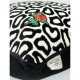 Μαξιλάρι Με Σχέδιο Τριαντάφυλλο Μαύρο Polyester 43x43cm Μαξιλάρι Με Σχέδιο Τριαντάφυλλο Μαύρο Polyester 43x43cm