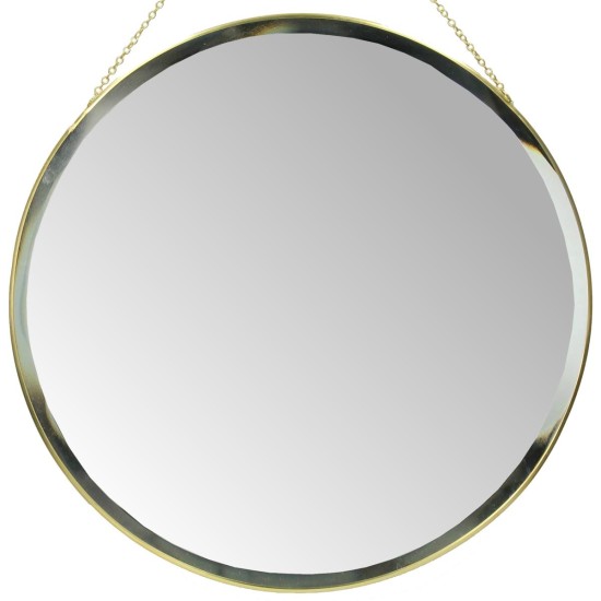 Καθρέπτης ArteLibre Χρυσό Χάλκινο 35x0.5x35cm - ART-05152462