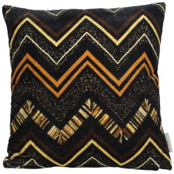 Μαξιλάρι  Tribal Καφέ Βελούδο 45x45cm Μαξιλάρι  Tribal Καφέ Βελούδο 45x45cm