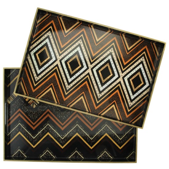 Δίσκος Σερβιρίσματος Φυσικό MDF 50x35x4cm Σετ 2Τμχ Δίσκος Σερβιρίσματος Φυσικό MDF 50x35x4cm Σετ 2Τμχ
