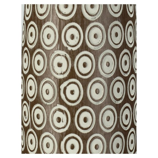 Διακοσμητικό Tribal Καφέ Polyresin 10X10X55cm Διακοσμητικό Tribal Καφέ Polyresin 10X10X55cm