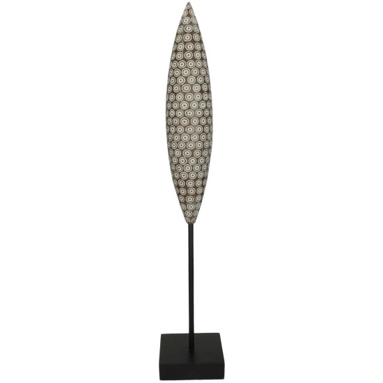 Διακοσμητικό Tribal Καφέ Polyresin 10X10X55cm Διακοσμητικό Tribal Καφέ Polyresin 10X10X55cm