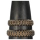 Διακοσμητικό Tribal Μαύρο Polyresin 10x10x55cm Διακοσμητικό Tribal Μαύρο Polyresin 10x10x55cm