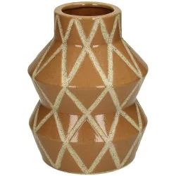 Βάζο  Φυσικό Κεραμικό 13.1x13.1x17.1cm
