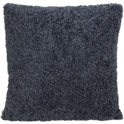 Μαξιλάρι  Teddy Μπλε Polyester 45x45cm Μαξιλάρι  Teddy Μπλε Polyester 45x45cm