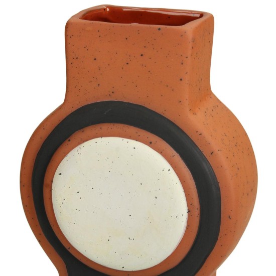 Βάζο Πολύχρωμο Τερακότα 10.5x6.9x21.3cm Βάζο Πολύχρωμο Τερακότα 10.5x6.9x21.3cm