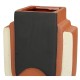 Βάζο Πολύχρωμο Τερακότα 12.6x7.5x24.8cm Βάζο Πολύχρωμο Τερακότα 12.6x7.5x24.8cm