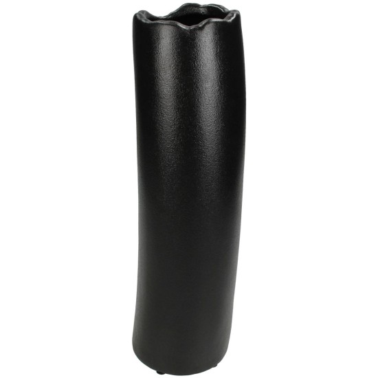 Βάζο ArteLibre Μαύρο Κεραμικό 11x10x34.5cm - ART-05153485