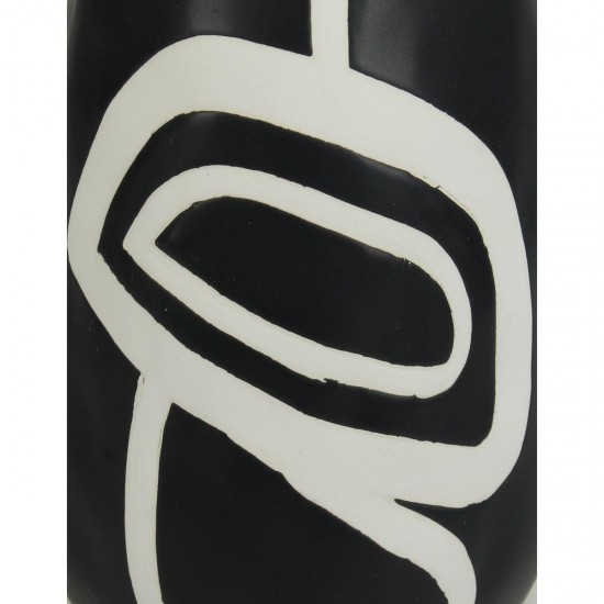 Βάζο ArteLibre Μαύρο Δολομίτης 13.7x12.2x22cm - ART-05153557