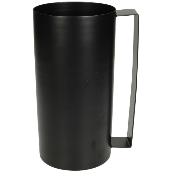 Βάζο Μαύρο Μέταλλο 12.5x10x19.5cm Βάζο Μαύρο Μέταλλο 12.5x10x19.5cm