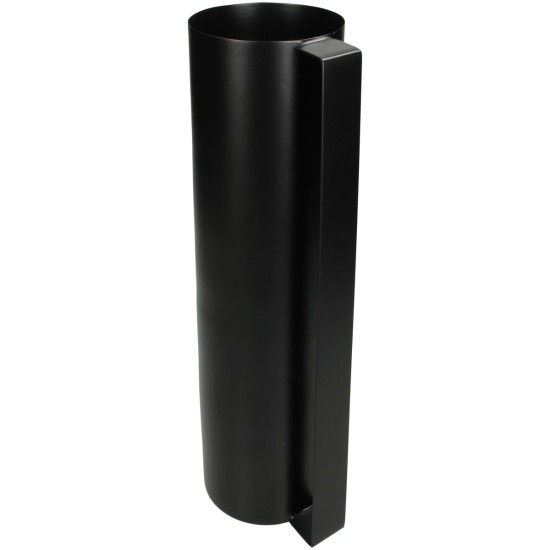 Βάζο Μαύρο Μέταλλο 12.5x10x25.5cm Βάζο Μαύρο Μέταλλο 12.5x10x25.5cm