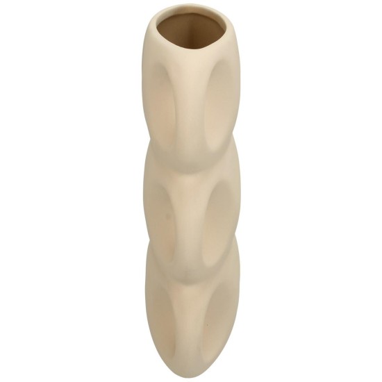 Βάζο Μπεζ Δολομίτης 18.3x11x23.8cm Βάζο Μπεζ Δολομίτης 18.3x11x23.8cm