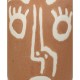 Κηροπήγιο Φυσικό Κεραμικό 11.6x11.6x18.7cm Κηροπήγιο Φυσικό Κεραμικό 11.6x11.6x18.7cm