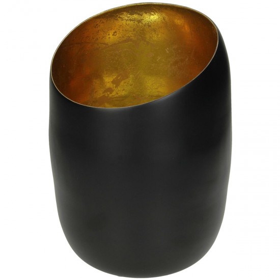 Κηροπήγιο ArteLibre Μαύρο Αλουμίνιο 13.5x13.5x20cm - ART-05153958