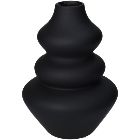 Βάζο ArteLibre Μαύρο Δολομίτης 15x15x20cm - ART-05153972