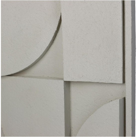 Διακοσμητικό Τοίχου Μπεζ Polyresin 29.5x3.5x39.5cm Διακοσμητικό Τοίχου Μπεζ Polyresin 29.5x3.5x39.5cm