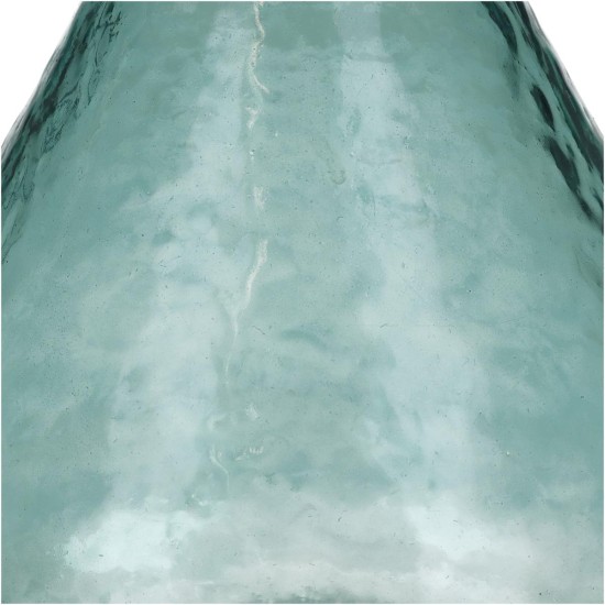 Βάζο Πράσινο Ανακυκλωμένο Γυαλί 17.8x17.8x30.5cm Βάζο Πράσινο Ανακυκλωμένο Γυαλί 17.8x17.8x30.5cm