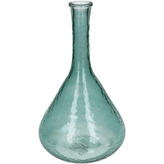 Βάζο Πράσινο Ανακυκλωμένο Γυαλί 17.8x17.8x30.5cm Βάζο Πράσινο Ανακυκλωμένο Γυαλί 17.8x17.8x30.5cm