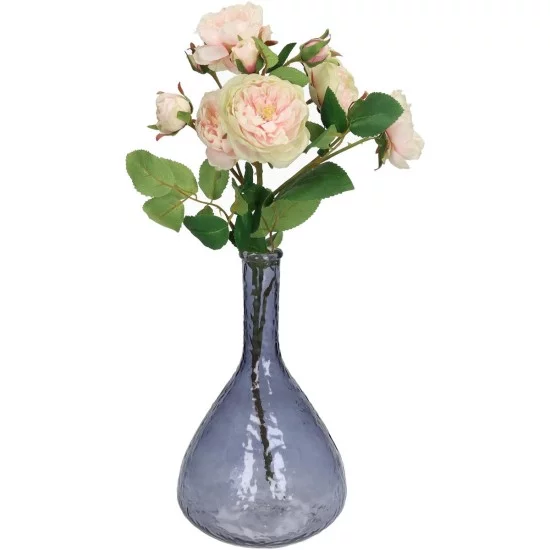 Βάζο Λιλά Ανακυκλωμένο Γυαλί 15.2x15.2x25.4cm Βάζο Λιλά Ανακυκλωμένο Γυαλί 15.2x15.2x25.4cm