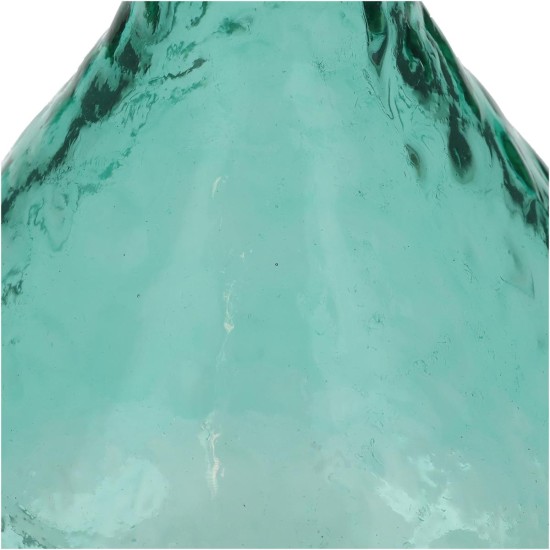 Βάζο Πετρόλ Ανακυκλωμένο Γυαλί 12.7x12.7x20.3cm Βάζο Πετρόλ Ανακυκλωμένο Γυαλί 12.7x12.7x20.3cm