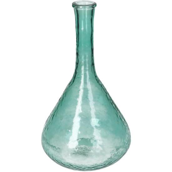 Βάζο Πετρόλ Ανακυκλωμένο Γυαλί 17.8x17.8x30.5cm Βάζο Πετρόλ Ανακυκλωμένο Γυαλί 17.8x17.8x30.5cm