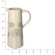 Βάζο Πικραλίδα Ιβουάρ Κεραμικό 18.5x13.5x30cm Βάζο Πικραλίδα Ιβουάρ Κεραμικό 18.5x13.5x30cm