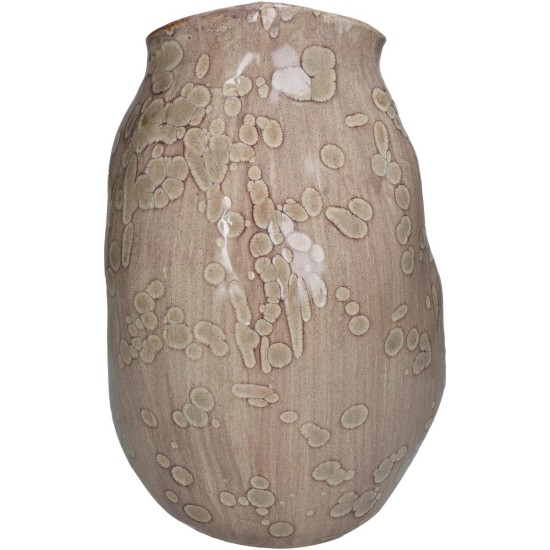 Βάζο Μοβ Κεραμικό 19.5x19.5x31cm Βάζο Μοβ Κεραμικό 19.5x19.5x31cm