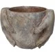Κασπώ Χέρια Καφέ Τσιμέντο 20.5x15.5x14.5cm Κασπώ Χέρια Καφέ Τσιμέντο 20.5x15.5x14.5cm