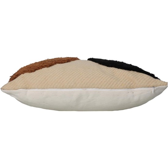 Μαξιλάρι Καφέ Βαμβακερό 45x45cm Μαξιλάρι Καφέ Βαμβακερό 45x45cm