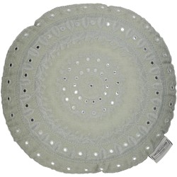 Μαξιλάρι  Καθρέπτης Εκρού Βαμβακερό 37x37cm Μαξιλάρι  Καθρέπτης Εκρού Βαμβακερό 37x37cm