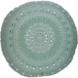 Μαξιλάρι  Καθρέπτης Μπλε Βαμβακερό 37x37cm