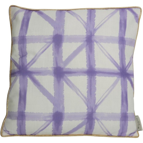 Μαξιλάρι Με Σχέδιο Λιλά Polyester 45x45cm Μαξιλάρι Με Σχέδιο Λιλά Polyester 45x45cm