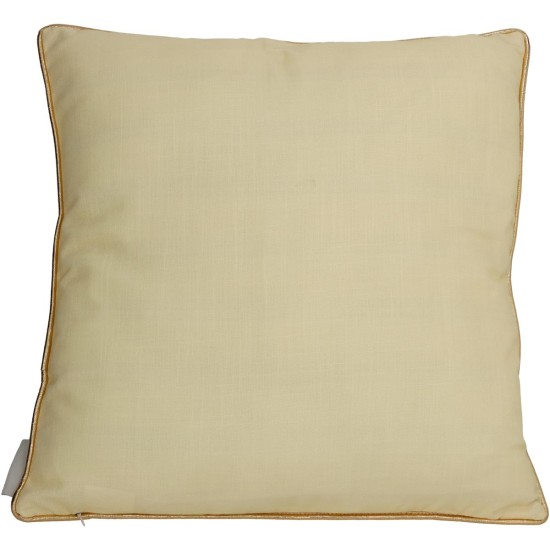 Μαξιλάρι Με Σχέδιο Κίτρινο Polyester 45x45cm Μαξιλάρι Με Σχέδιο Κίτρινο Polyester 45x45cm