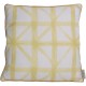 Μαξιλάρι Με Σχέδιο Κίτρινο Polyester 45x45cm Μαξιλάρι Με Σχέδιο Κίτρινο Polyester 45x45cm