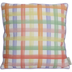 Μαξιλάρι  Σκακιέρα Πολύχρωμο Polyester 45x45cm Μαξιλάρι  Σκακιέρα Πολύχρωμο Polyester 45x45cm