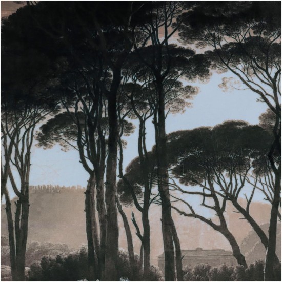 Μαξιλάρι Δάσος Καφέ Βελούδο 45x45cm Μαξιλάρι Δάσος Καφέ Βελούδο 45x45cm