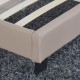 Κρεβάτι AZALEA Capuccino PU 213x131x88cm (Στρώμα 120x200cm) Κρεβάτι AZALEA Capuccino PU 213x131x88cm (Στρώμα 120x200cm)