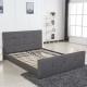 Κρεβάτι ANEMONE Γκρι PU 216x160.5x93cm (Στρώμα 150x200cm) Κρεβάτι ANEMONE Γκρι PU 216x160.5x93cm (Στρώμα 150x200cm)