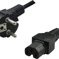 Καλώδιο Τροφοδοσίας Η/Υ 3Χ0.75mm 1.5m με Κενό Καλώδιο Τροφοδοσίας Η/Υ 3Χ0.75mm 1.5m με Κενό