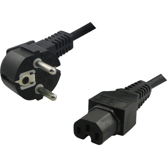Καλώδιο Τροφοδοσίας Η/Υ 3Χ0.75mm 1.5m με Κενό
