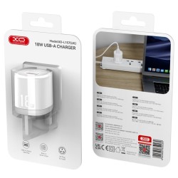 XO L157(UK) QC3.0 18W Φορτιστής Λευκό XO L157(UK) QC3.0 18W Φορτιστής Λευκό