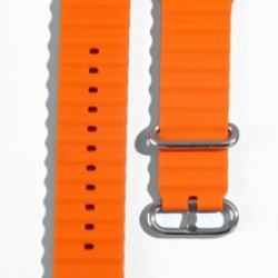 XO BT02A Λουράκι Ρολογιού Σιλικόνης Universal Πορτοκαλί 38/40/41mm