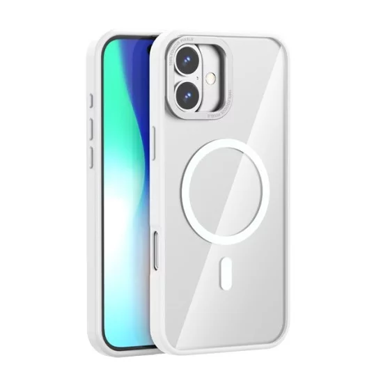 XO K30 iP 16 Pro Max 6,9" TPU + Ακρυλική θήκη τηλεφώνου με μαγνήτη Λευκό XO K30 iP 16 Pro Max 6,9" TPU + Ακρυλική θήκη τηλεφώνου με μαγνήτη Λευκό