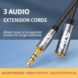 ATC HQ 3.5mm M / F Cable 1.5m ATC HQ 3.5mm M / F Cable 1.5m