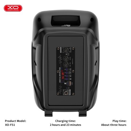XO F51 Colored Jade Εξωτερικό Ηχείο RGB Bluetooth 10W XO F51 Colored Jade Εξωτερικό Ηχείο RGB Bluetooth 10W