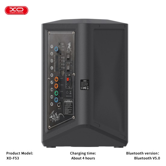 XO F53 Xingmu Ηχείο 8 ιντσών RGB Ηχείο Bluetooth 40W XO F53 Xingmu Ηχείο 8 ιντσών RGB Ηχείο Bluetooth 40W