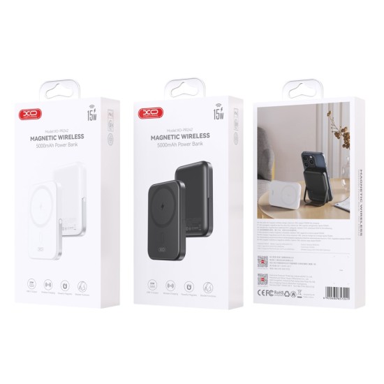 XO PR242 Powerbank 5000mAh με Μαγνητική Ταχεία Φόρτιση 15W & PD20W Λευκό XO PR242 Powerbank 5000mAh με Μαγνητική Ταχεία Φόρτιση 15W & PD20W Λευκό