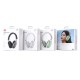 XO BE45 Beiguo Φορητά Ακουστικά Bluetooth Ασημί