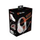 Meetion MT-HP021 Gaming Ακουστικά Άσπρο + Πορτοκαλί Meetion MT-HP021 Gaming Ακουστικά Άσπρο + Πορτοκαλί